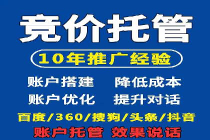 竞价开户推广实战案例精选
